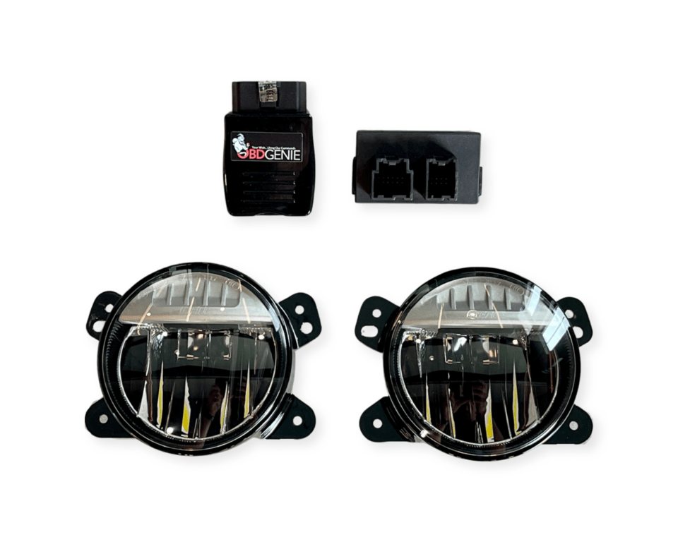 2018-2027 Jeep Wrangler JL and Gladiator JT Factory OEM Mopar LED Fog Lamp Upgrade