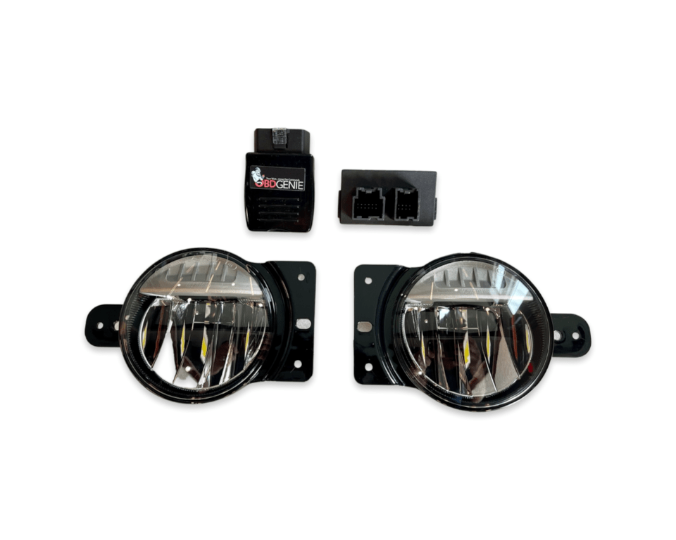 2018-2027 Jeep Wrangler JL and Gladiator JT Factory OEM Mopar LED Fog Lamp Upgrade