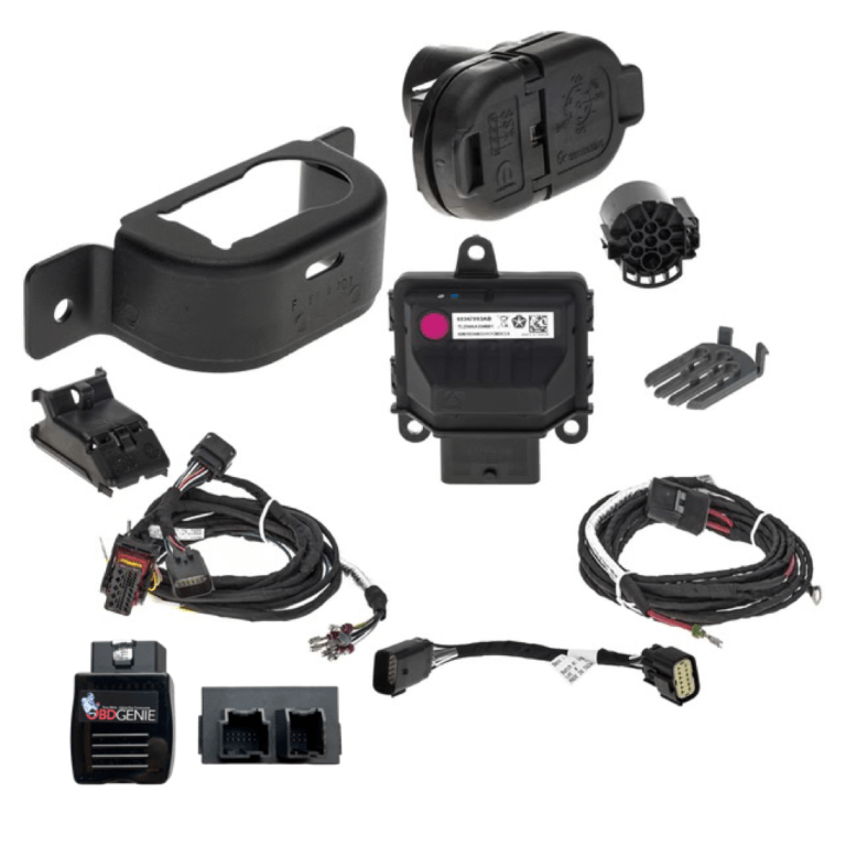 2018-2026 Jeep Wrangler JL Factory OEM Trailer Tow Wiring Upgrade
