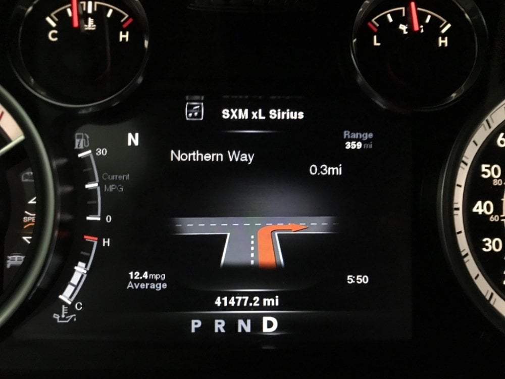 2013-2023 Ram 1500 2500 3500 HD &amp; Classic Speedometer EVIC Instrument Panel Cluster