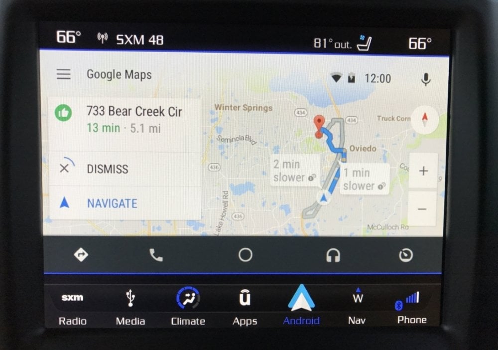 2014-2020 Dodge Durango Uconnect 4™ UAQ 4C NAV 8.4" Display with Apple CarPlay™ I Android Auto™