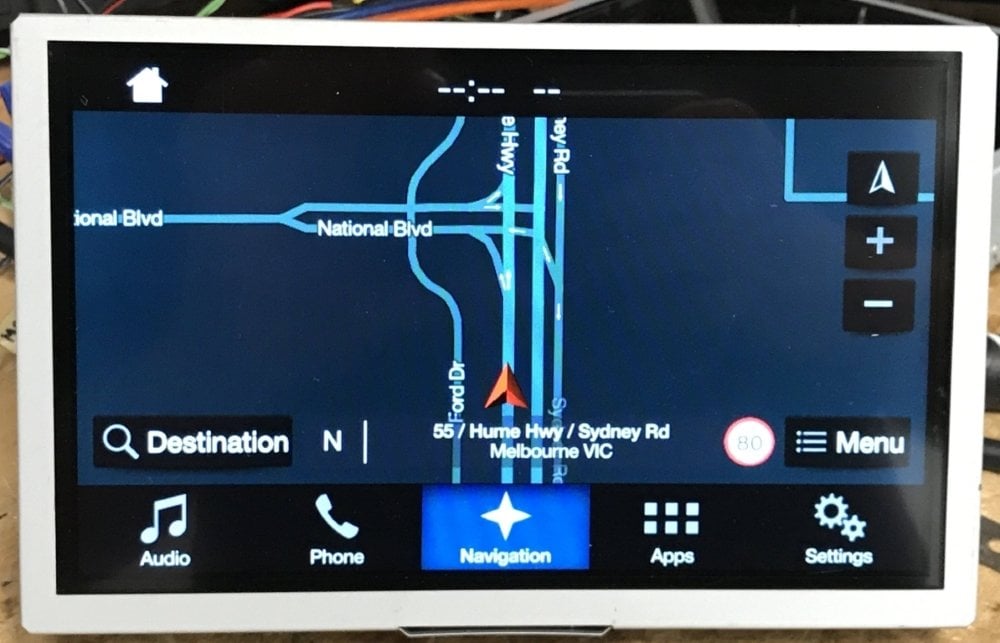 Ford Sync 3 GPS Navigation Upgrade for Europe Australia Middle East China