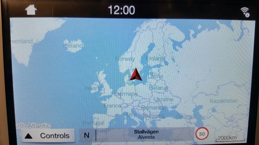 Ford Sync 3 GPS Navigation Upgrade for Europe Australia Middle East China