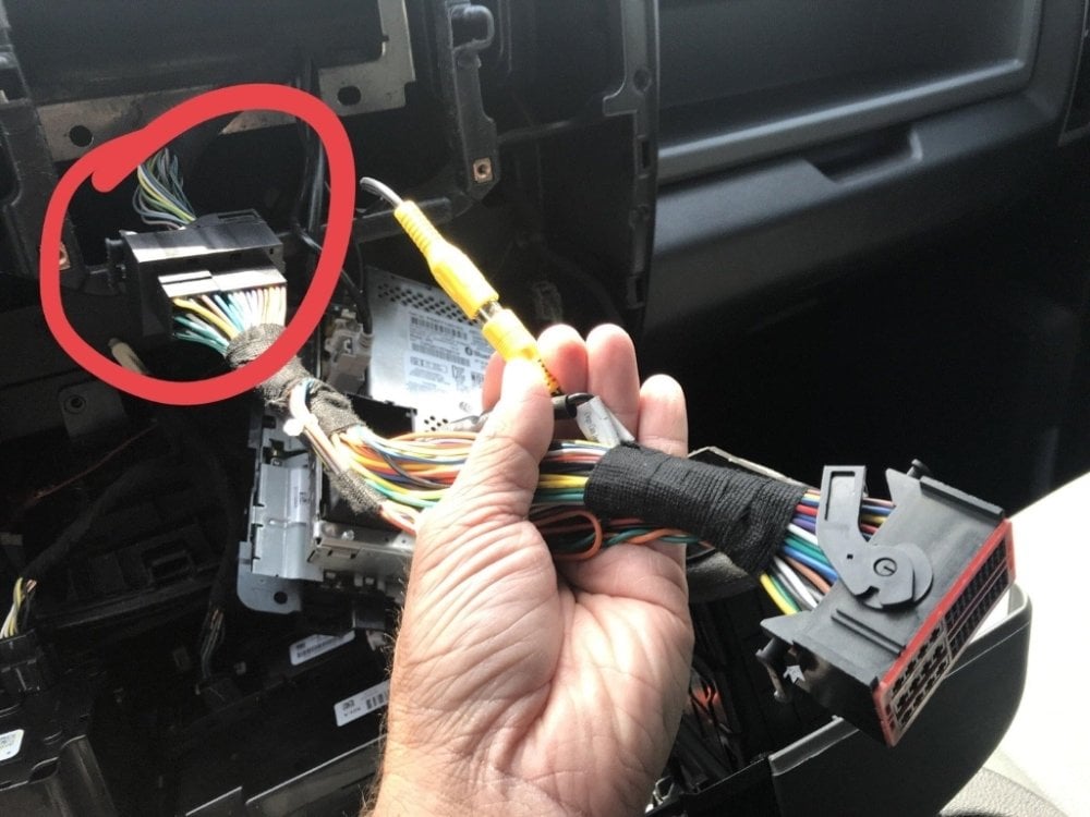 2013-2018 Ram Rear View Mirror Backup Camera Image Reroute Kit