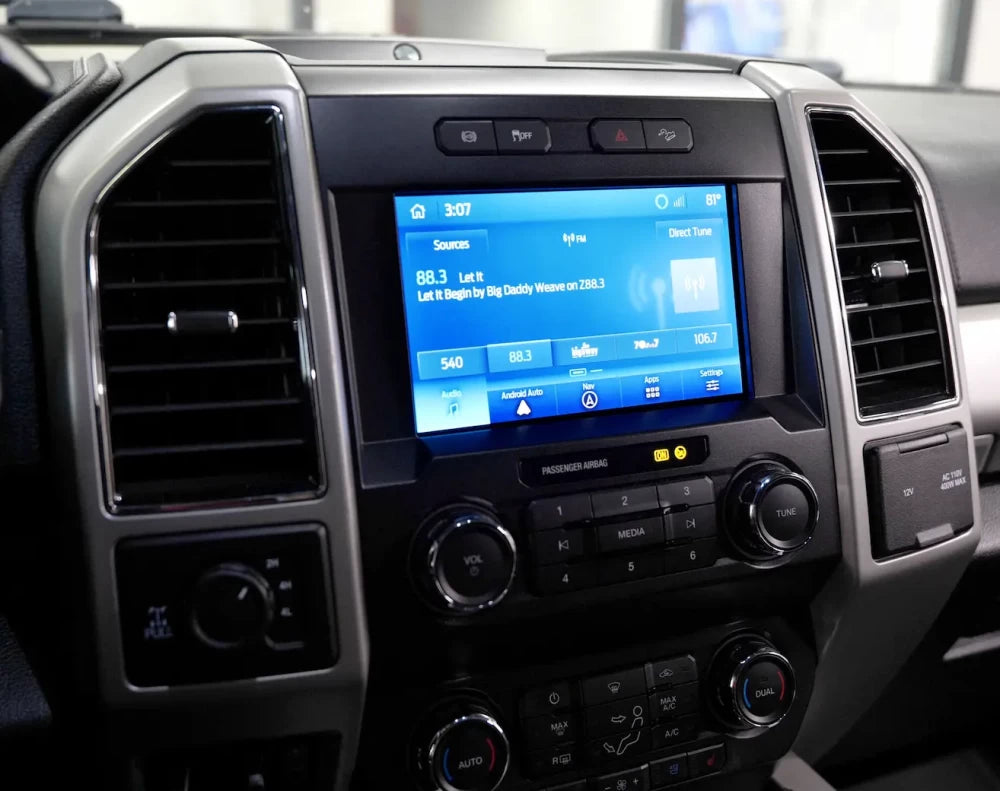 2017-2022 Ford F-250 F-350 SuperDuty 8" Sync 4 GPS Navigation Touchscreen Retrofit Upgrade w/ Wireless Apple CarPlay &amp; Android Auto