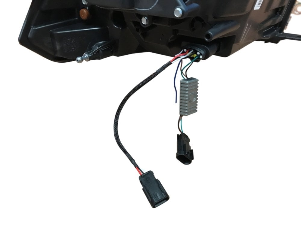 Ram LED BiHalgolen headlights wiring