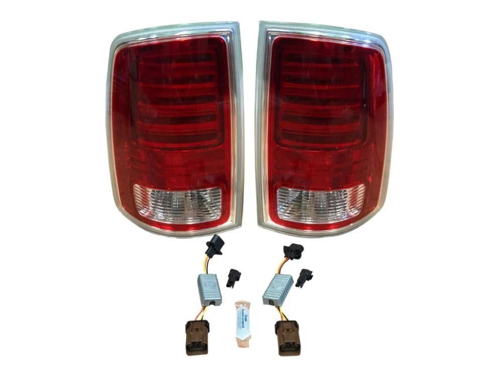 2013-2018 Ram Truck Factory LED TailLight Upgrade Kit- Chrome