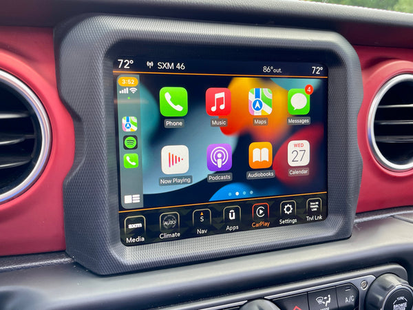 2018-2023 Jeep Wrangler JL Uconnect 4™ UAQ 4C NAV 8.4" Display with Apple CarPlay™ I Android Auto™