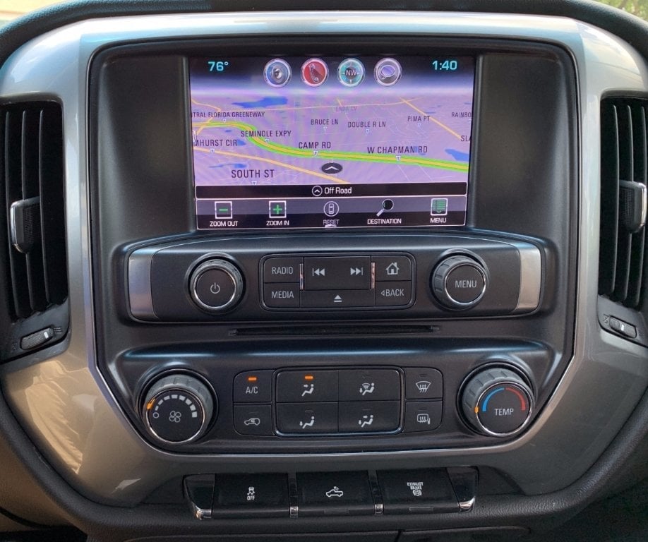 2014-2016 GMC Sierra IntelliLink® Apple CarPlay and Android Auto Upgrade