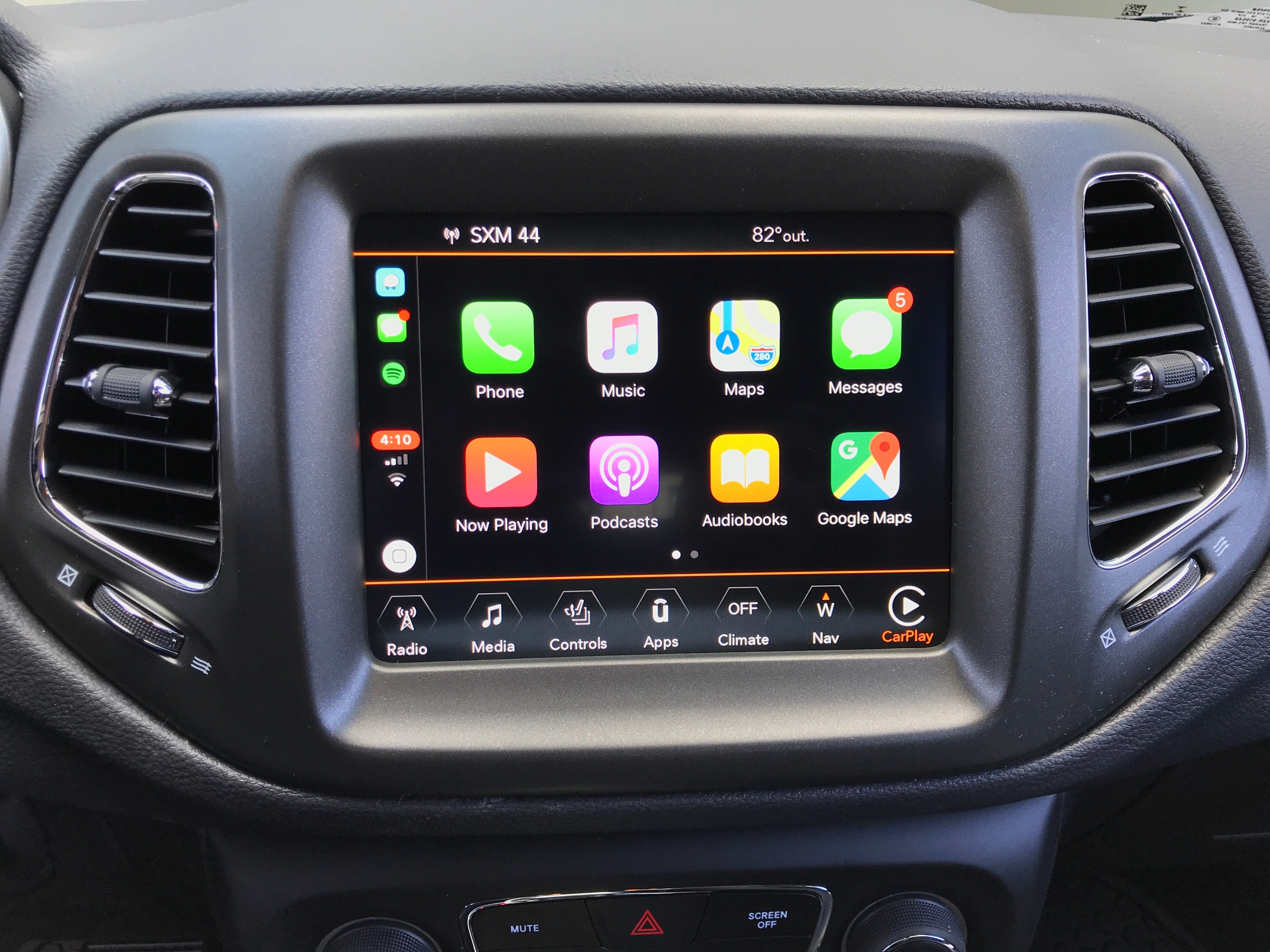 2017-2021 Jeep Compass Uconnect 4™ UAQ 4C NAV 8.4" Display with Apple CarPlay™ I Android Auto™