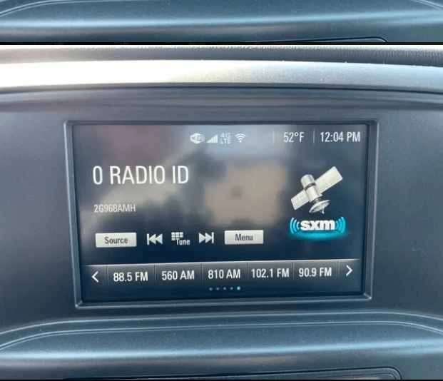 Factory GM SiriusXM Satellite Radio Kit for Option Code IOB