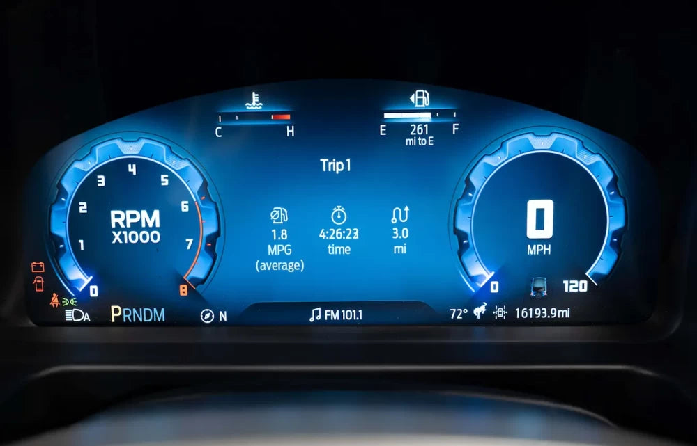 2021-2026 Ford Bronco Digital Guage Cluster