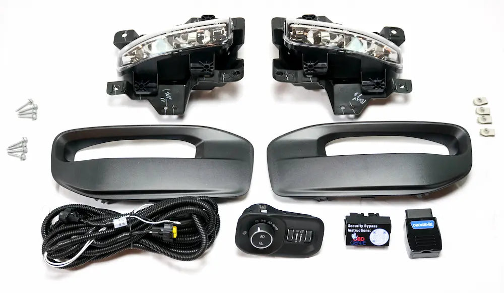 2019-2024 Ram 1500 &amp; Heavy Duty Truck OEM Factory LED Fog Light Upgrade Kit