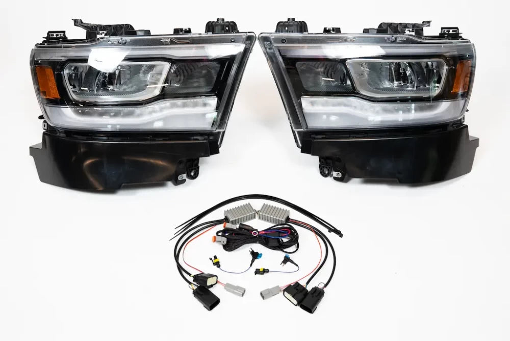 2019-2024 Ram 1500 DT Truck OEM Factory LED Headlight Upgrade Kit