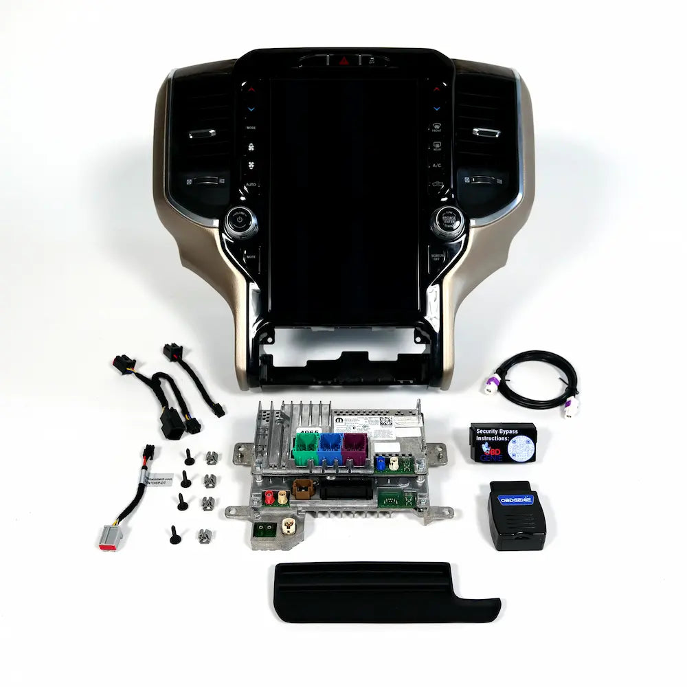 2019-2021 Ram 1500 Uconnect 5™ UBQ NAV 12" Display Retrofit with Wireless Apple CarPlay™ I Android Auto™