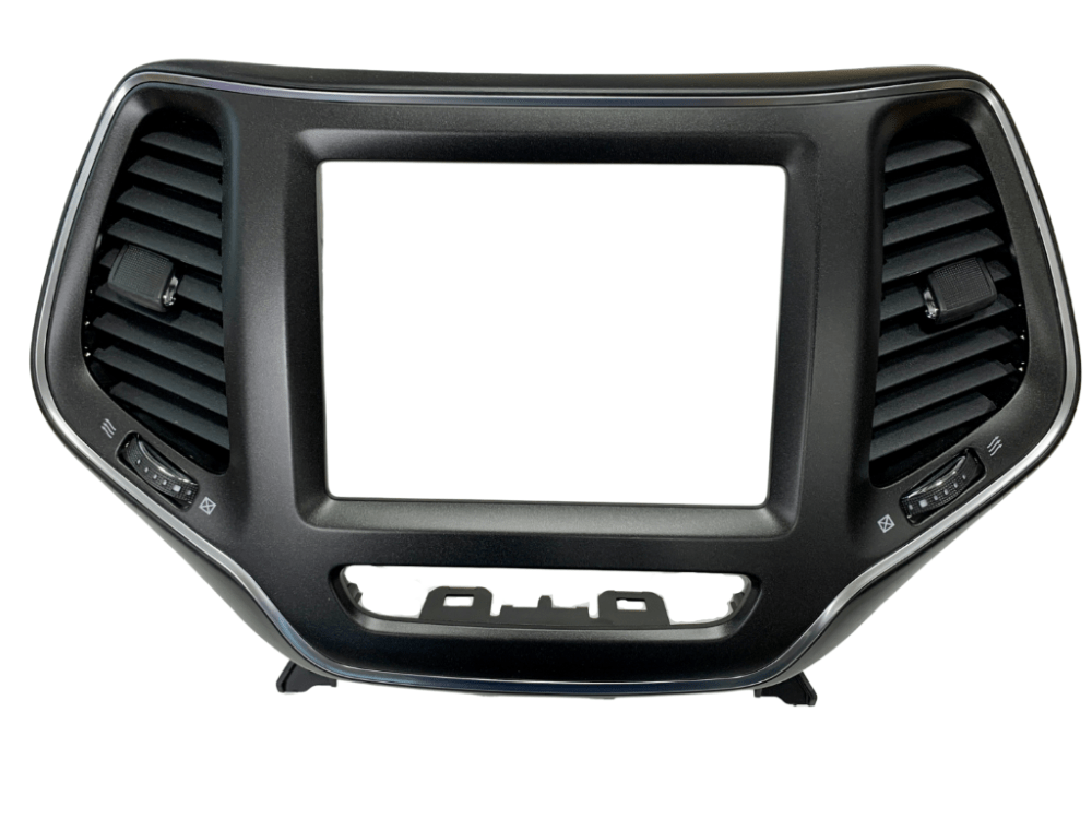 2014+ Jeep Cherokee 8.4-inch Uconnect Radio Bezel - Black