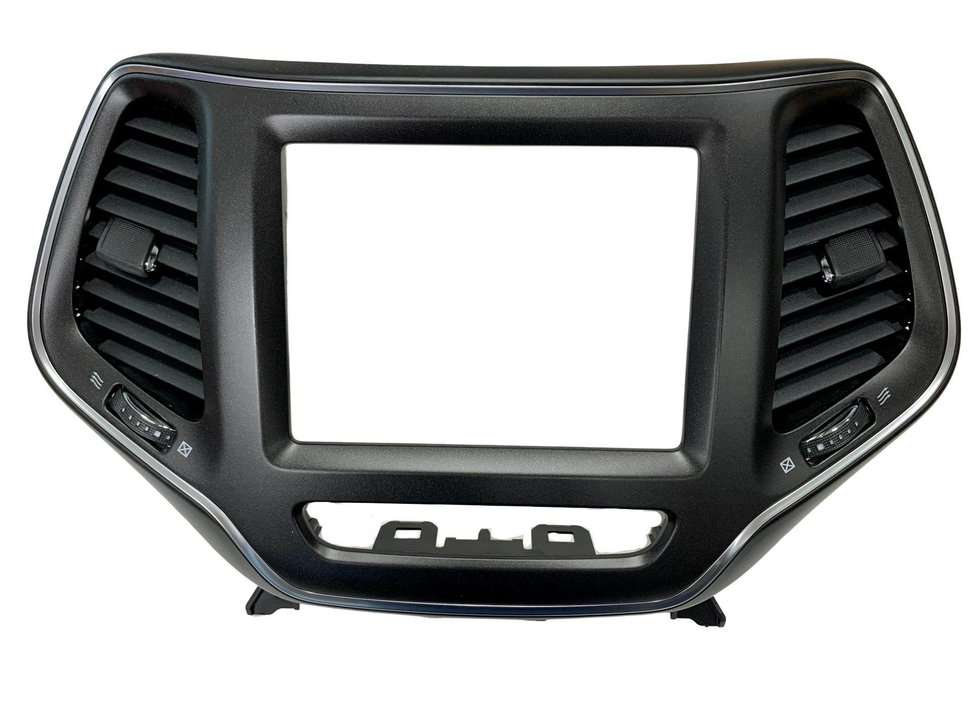 2014-2018 Jeep Cherokee 8.4-inch Uconnect Radio Bezel - Black