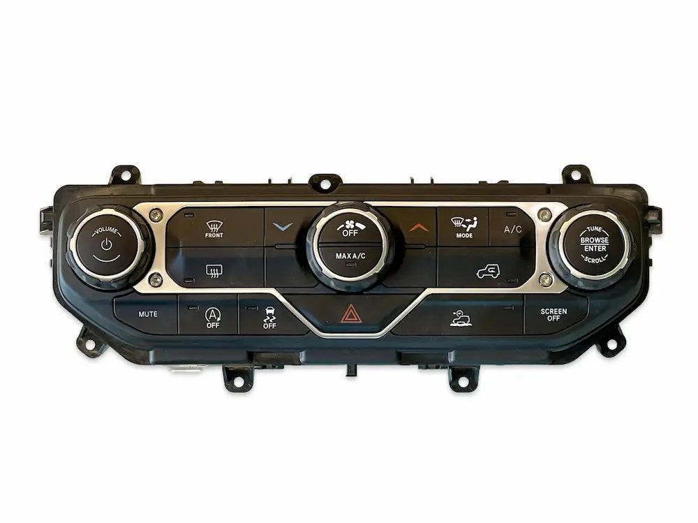 2018+ Jeep Wrangler JL Gladiator JT Single Zone Manual HVAC Control ( Non-Heated Seats / Wheel )