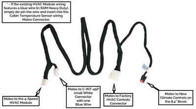 2014-2017 Ram 1500 Uconnect 3™ RA4 8.4AN 8.4" Display with GPS Navigation 7SP