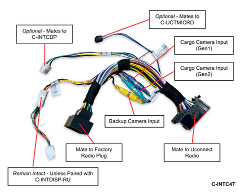 C-INTC4T camera harness