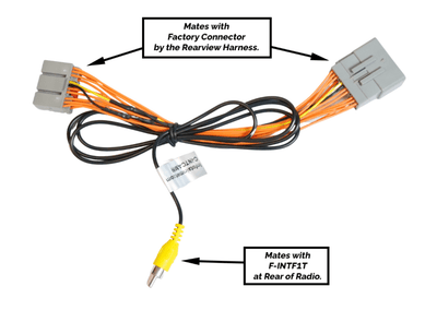 2013-2018 Ram Rear View Mirror Backup Camera Image Reroute Kit