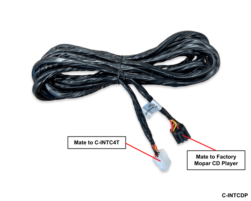 FCA Factory CD Player Interface *Pairs with C-INTC4T*