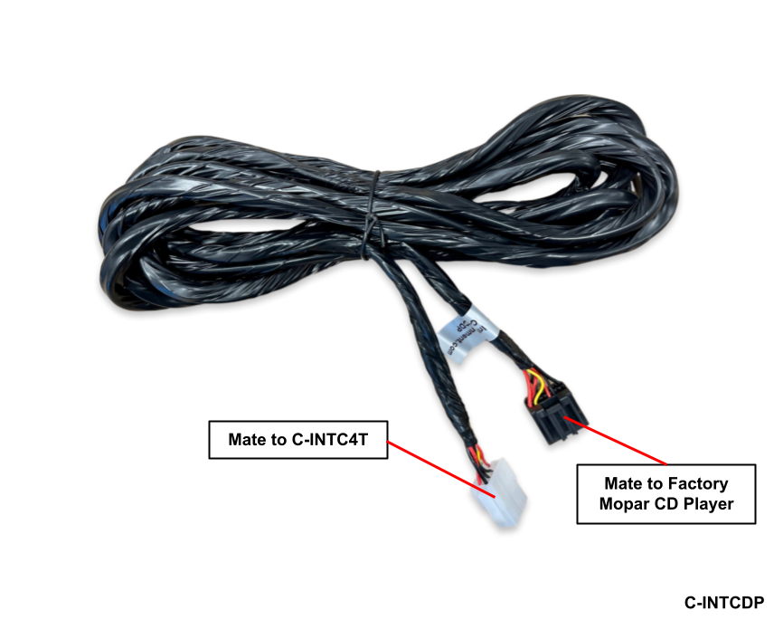 FCA Factory CD Player Interface *Pairs with C-INTC4T*