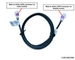FCA LVDS Display Cable for UAX UAV Panasonic Brand Infotainment