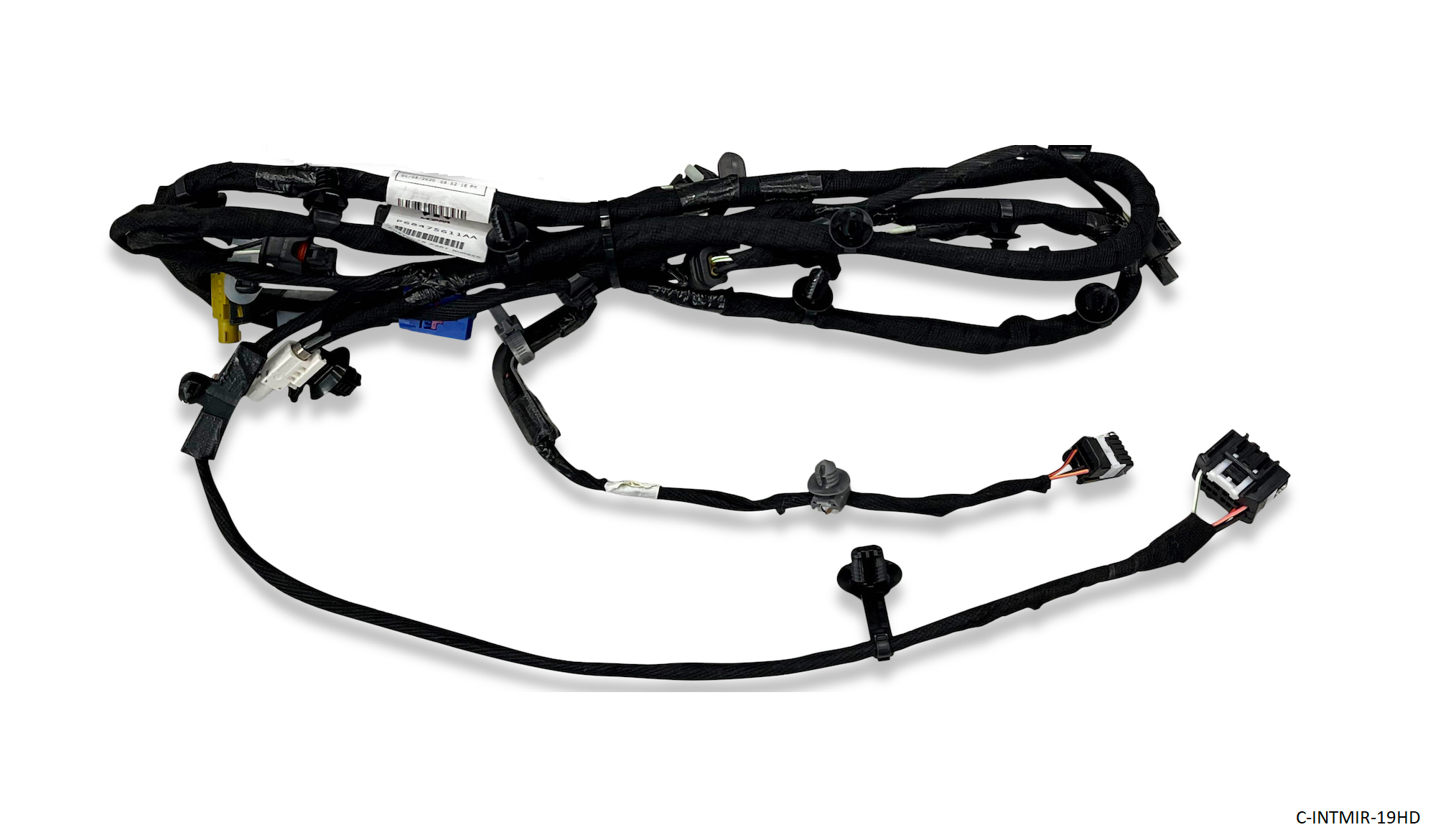 2019+ New Body Ram Heavy Duty Auto Dim Rear View Mirror Wiring w/o Clearance Lights