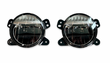2018-2023 Jeep Wrangler JL Gladiator JT Mopar LED Fog Light Upgrade Kit - Sahara & Rubicon Trim