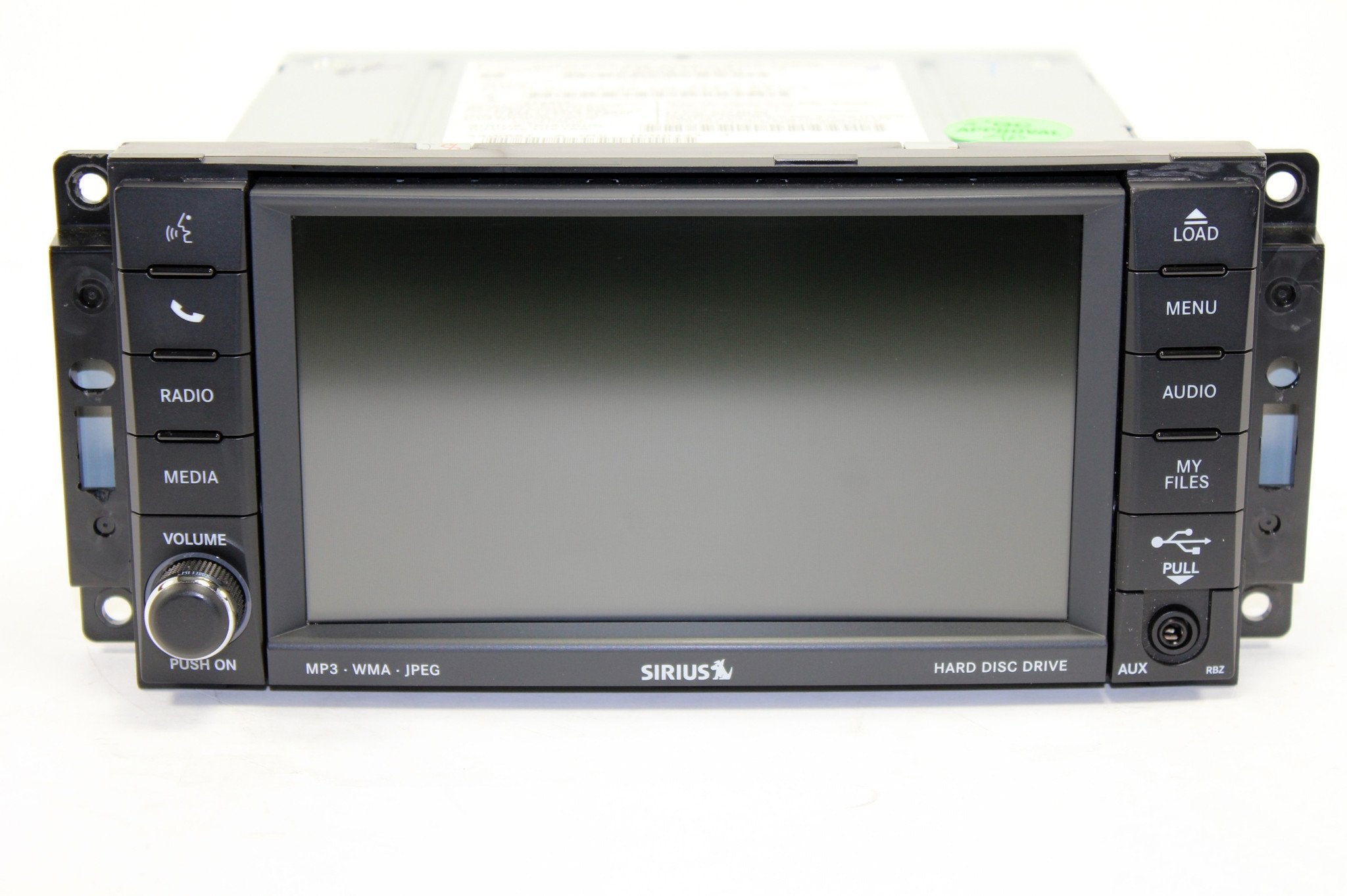 Mopar RBZ 430 MyGIG Touchscreen Radio - High Sp Blue LED