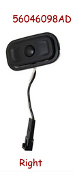 2011+ All Ram Truck Steering Wheel Audio Switch - Right Side