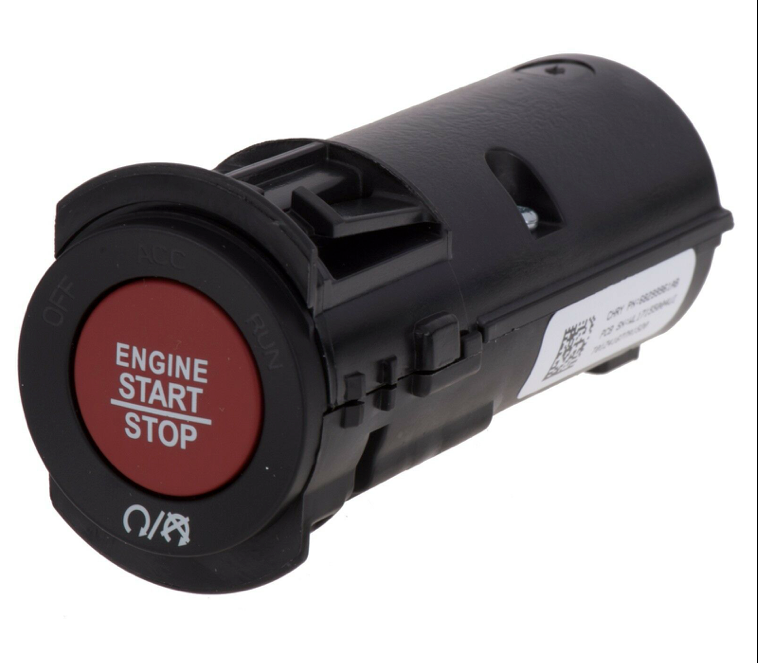 2015+ Dodge Challenger Charger Mopar Red SRT Push-to-Start Button Upgrade