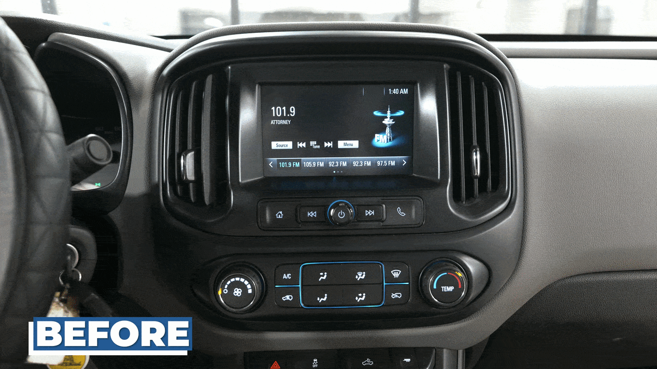 2016-2019 Chevrolet Colorado &amp; GMC Canyon IOB to IOU GPS Navigation Upgrade with Wireless Apple Carplay &amp; Android Auto