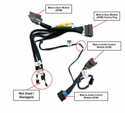 2020-2022 Ford SuperDuty SiriusXM Satellite HD Radio Upgrade Kit