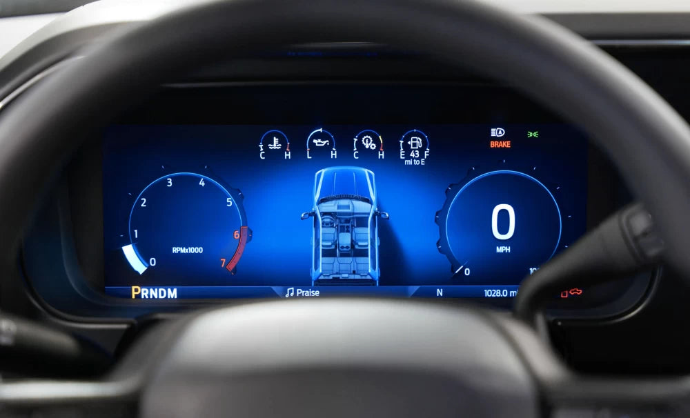 F-250 12 inch cluster menus 2