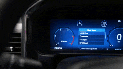 F-250 12 inch instrument cluster