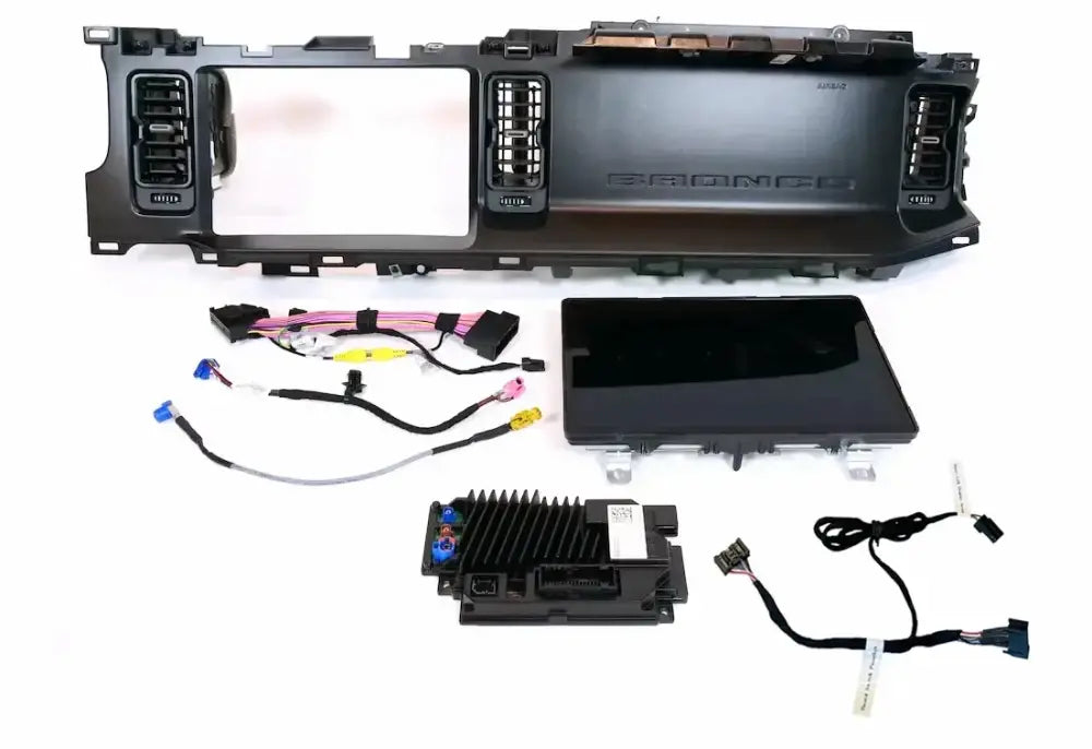 Ford Bronco Sync 4 12 inch Sinister Black
