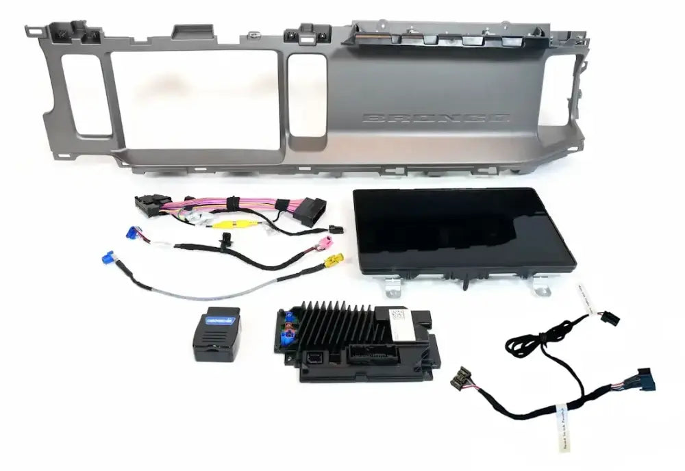 Ford Bronco Sync 4 12 inch Molten Metal gaining Navigation