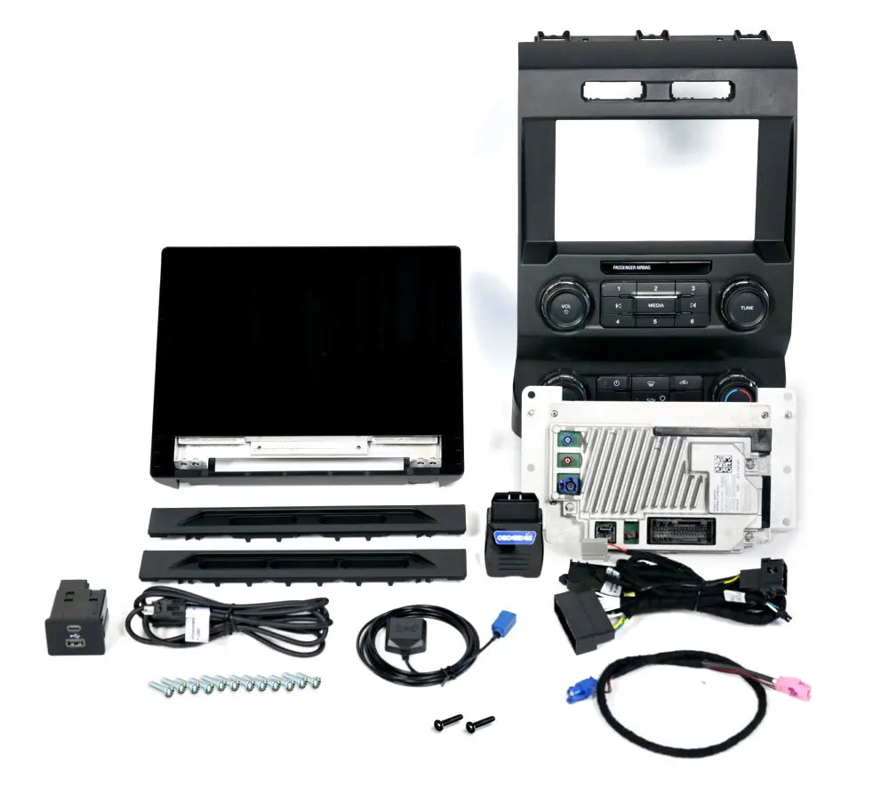 f150 12 inch screen upgrade sync 4 upgrade kit