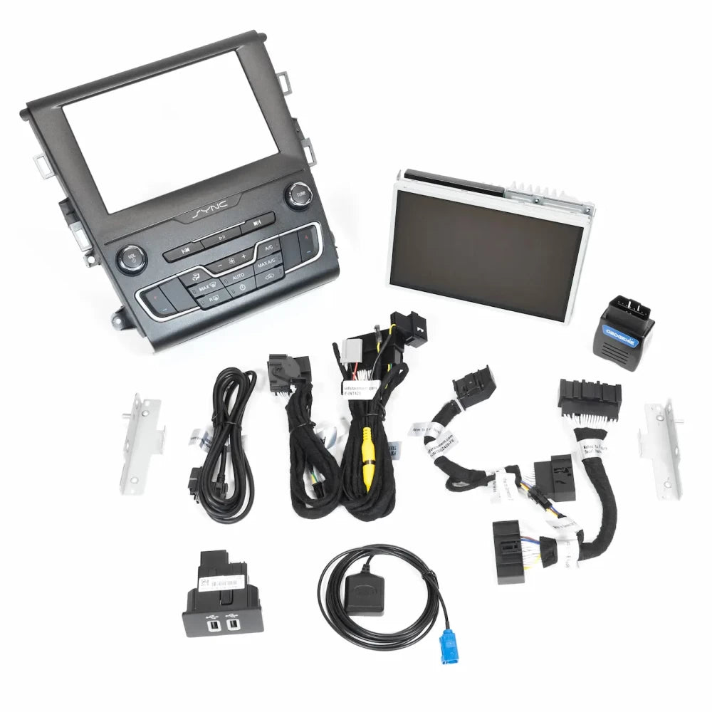 2019 Fusion 4-inch to Sync 4 8-inch Upgrade