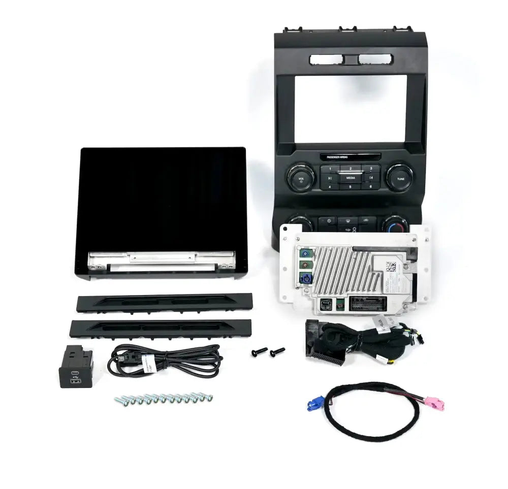Ford SuperDuty 4" to 12" Sync 4 Touchscreen Retrofit Upgrade
