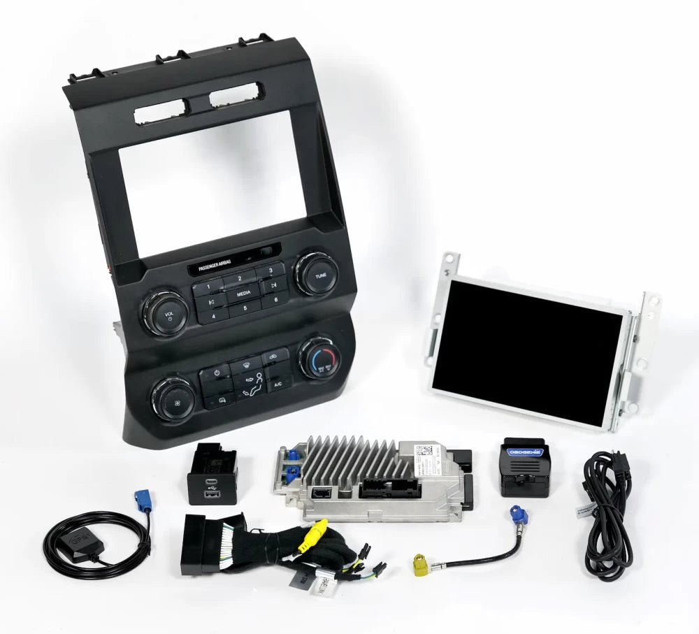 Ford F-250 F-350 F-450 F-550 Super Duty Sync 4 8" Retrofit Upgrade Wireless Apple CarPlay Android Auto GPS Navigation