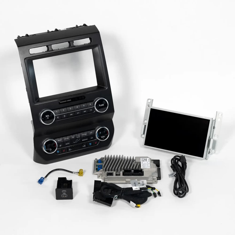 Ford Expedition 8inch Sync 4 GPS Navigation Touchscreen Retrofit Upgrade interior