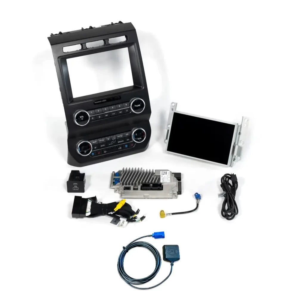Ford F-150 Sync 4 8" Retrofit Upgrade Wireless Apple CarPlay Android Auto GPS Navigation