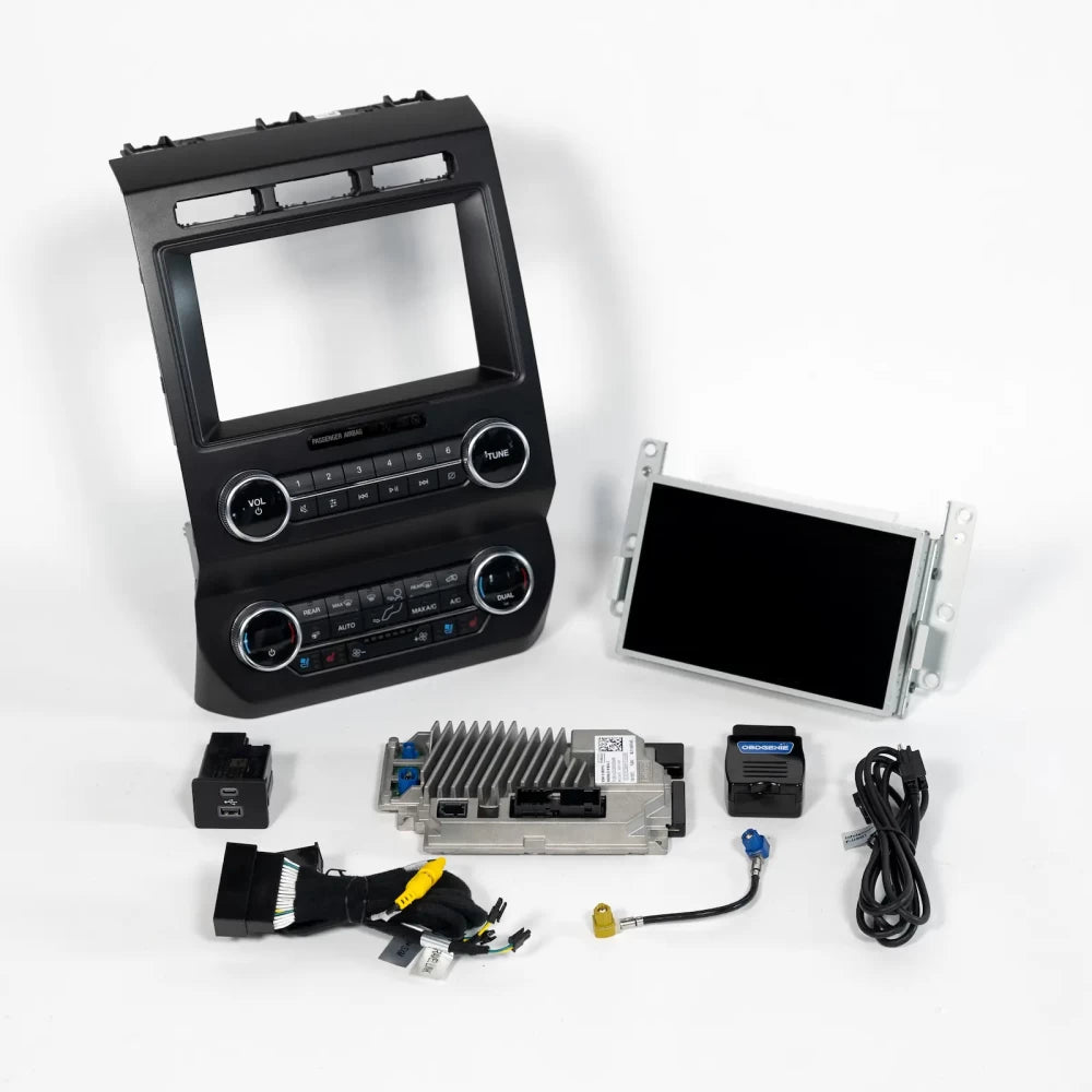 2018-2021 Ford Expedition Sync 4™ NAV 8" Touchscreen Display Retrofit with Wireless Apple CarPlay™ I Android Auto™