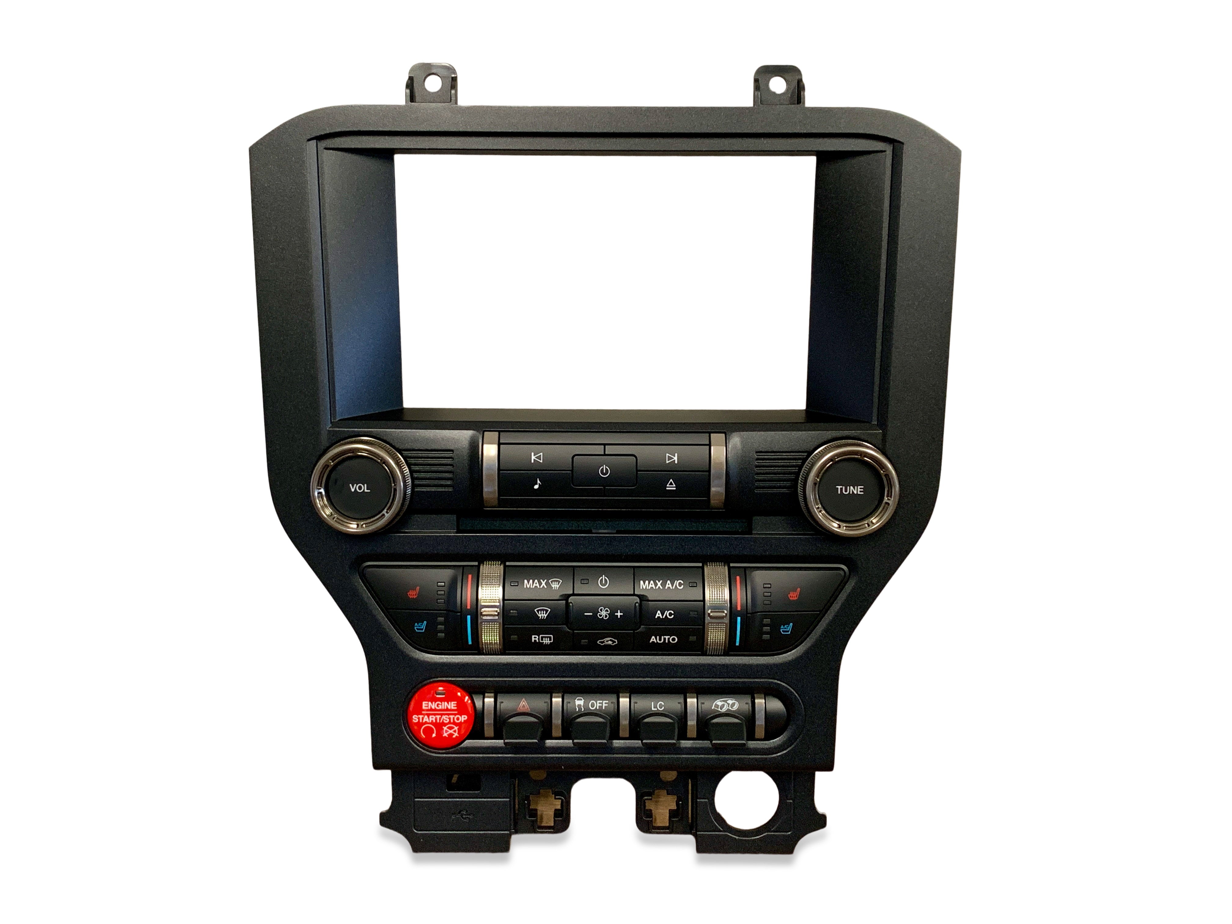 2015-2018 Mustang GT350 Climate Control Bezel for 8-inch Display