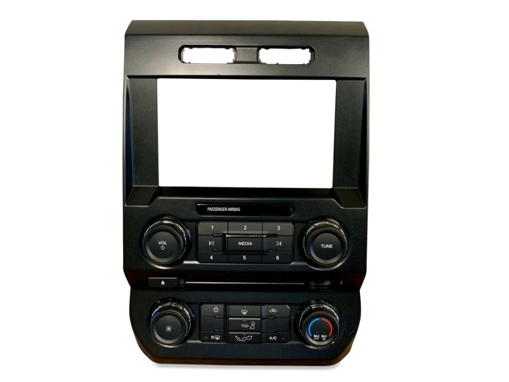 2019-2020 Ford F-150 Climate Control Bezel for 8-inch Display (No CD)