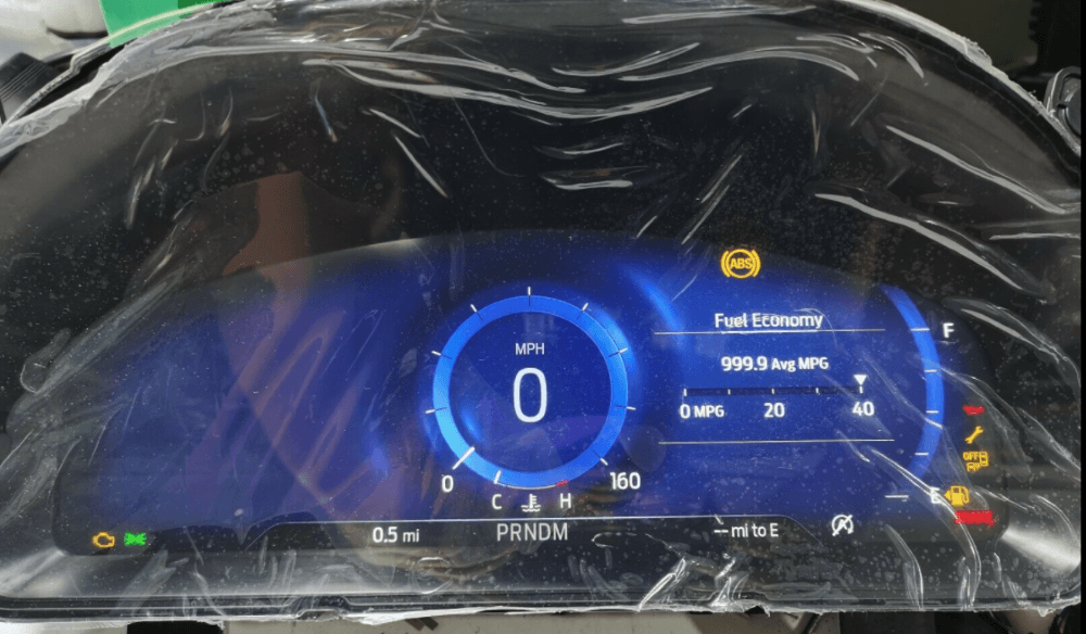 2020-2024 Ford Explorer 12-inch Full Digital Speedometer EVIC Instrument Panel Cluster