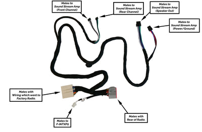 Ford Sync 1 Aftermarket Amplifier Interface